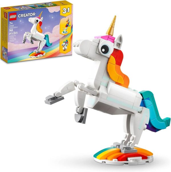 Lego Creator 3 in 1 Magical Unicorn Toy