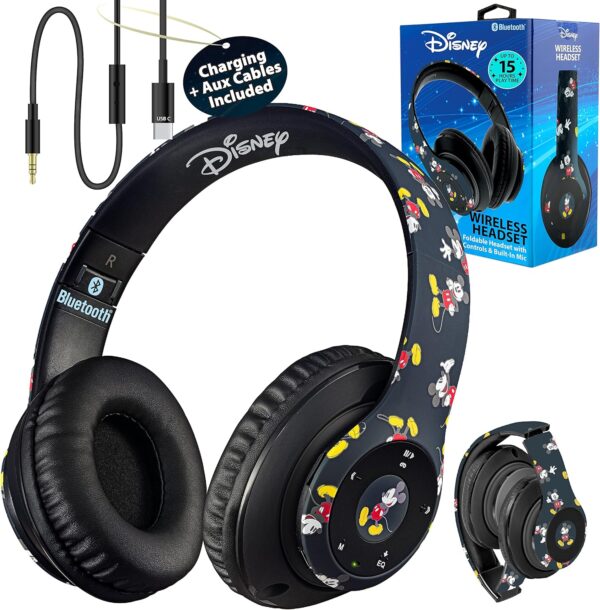 Disney Mickey Mouse Bluetooth Headphones