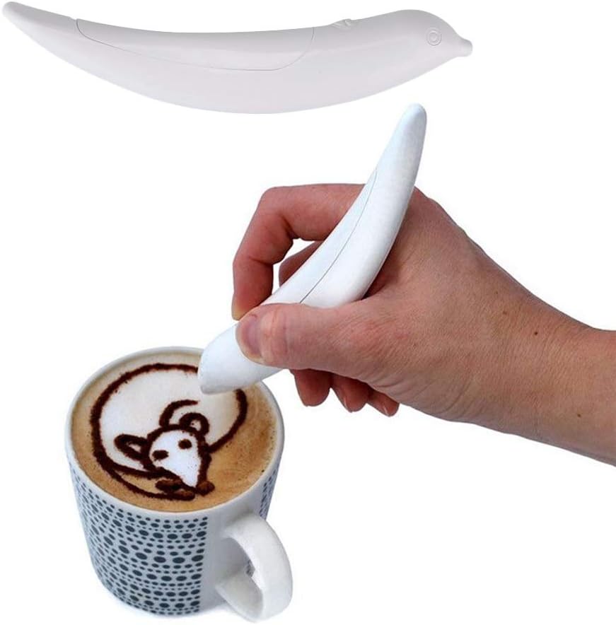 TuTuYa Pluma para Arte de Café con Leche