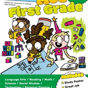 Kumon Ace First Grade-Includes Study Poster, Stickers and Award Certificate