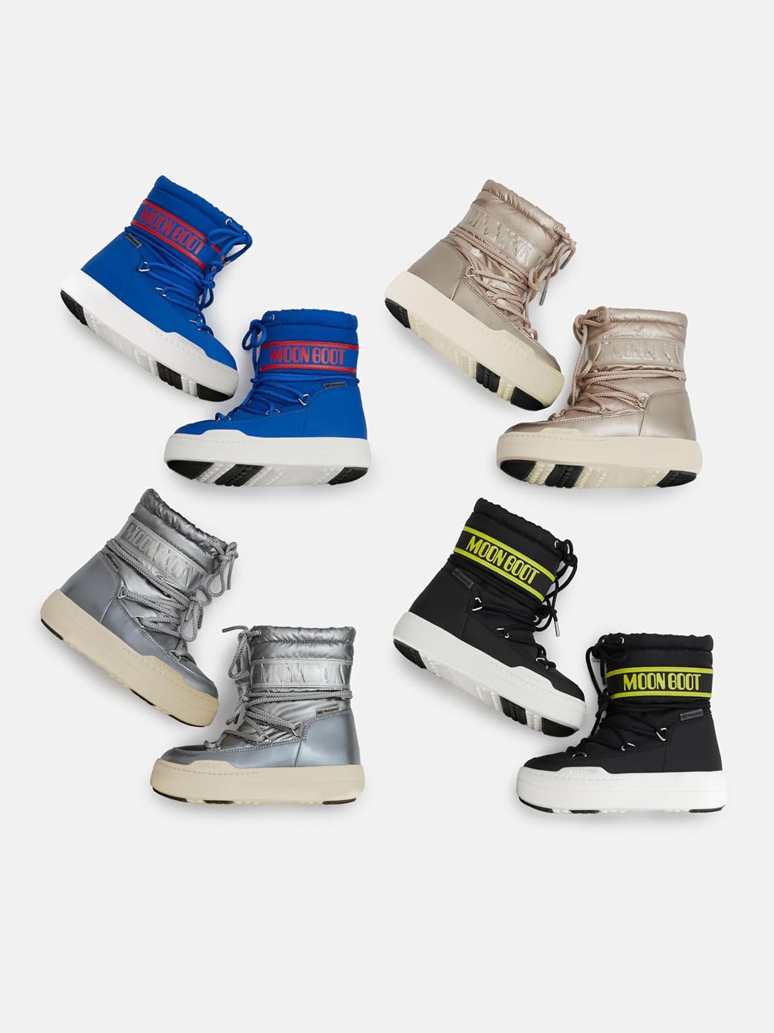 Moon Boot Botas de nieve Junior Park Boot de punta baja para niños - Imagen 3