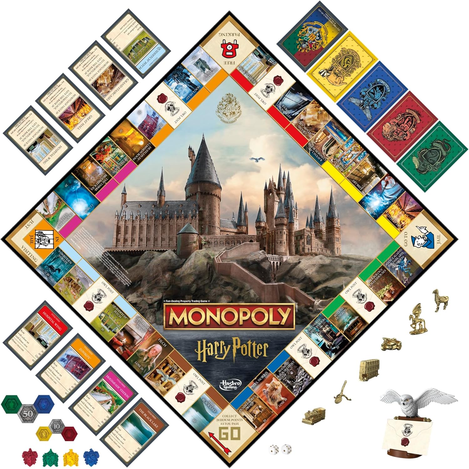 Hasbro Gaming Monopoly Harry Potter Edition - Juego de mesa - Imagen 4