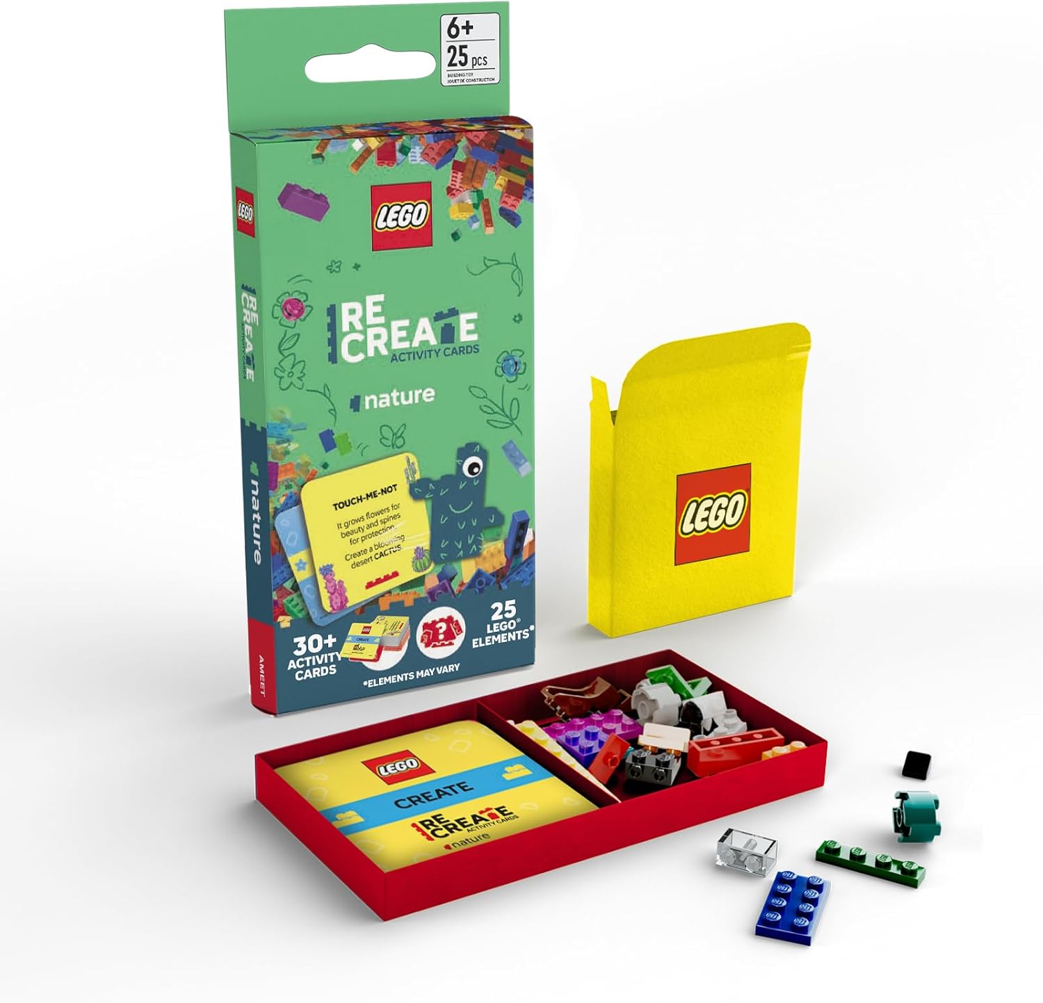 Lego Recreate - Tarjetas de actividades - Naturaleza