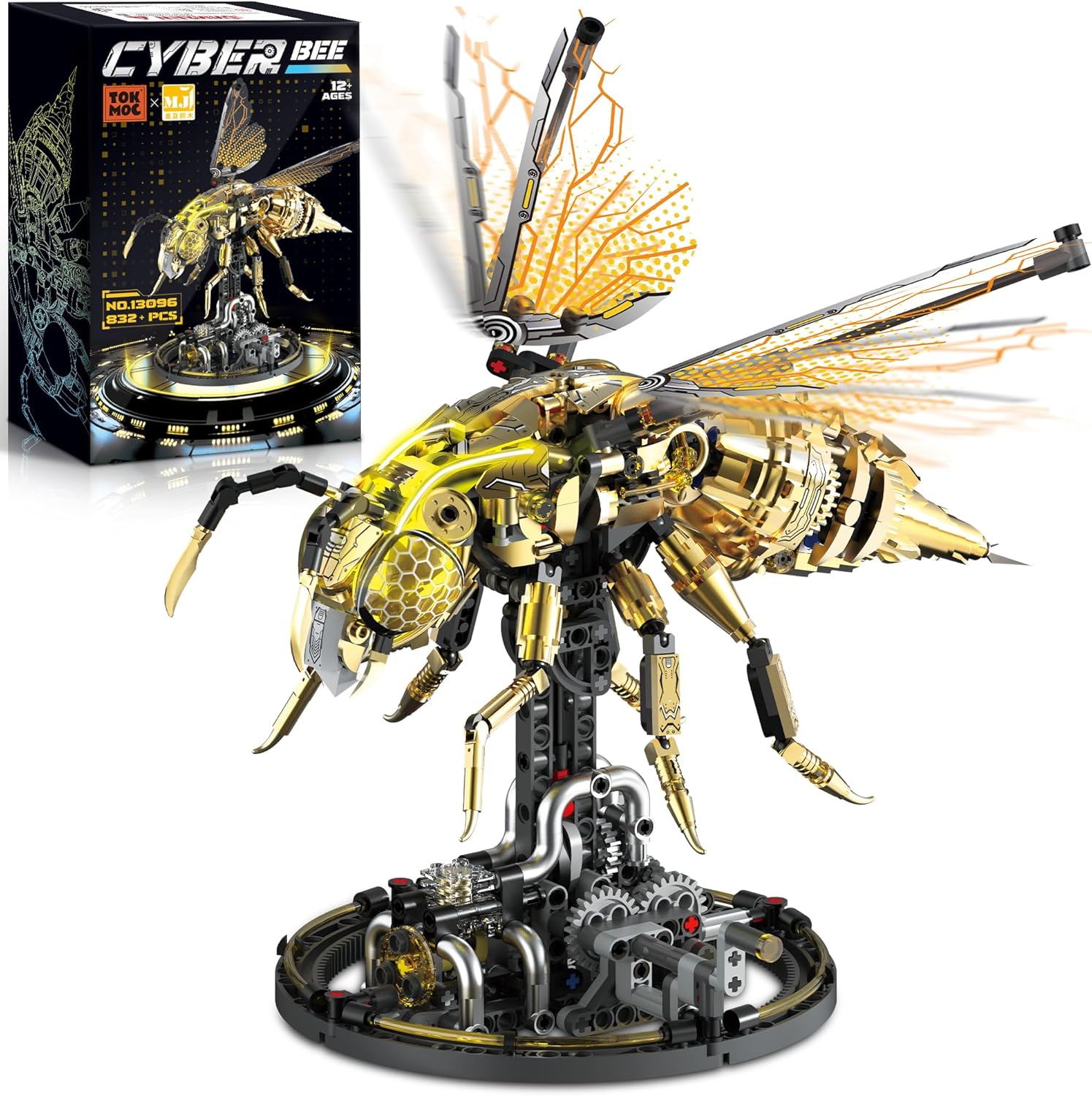 Juego de construcción mecánica de abeja
